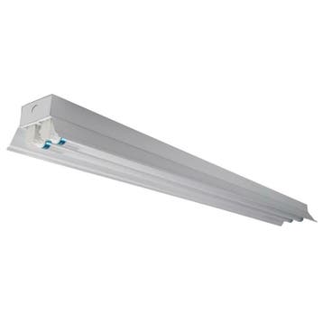 LED TL Armatuur 120cm (dubbel) met reflector, Verzenden