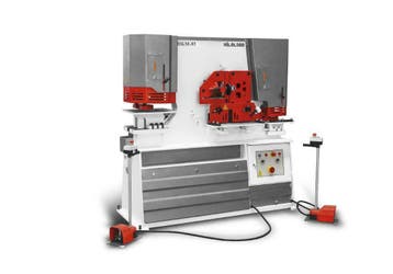 MSE Hilalsan pons-/knipmachine, profielschaar of ironworker, Ophalen