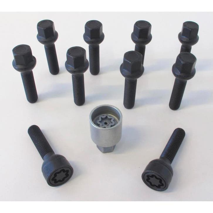 H&R Wielboutenset bolkonisch R13 M14x1.50 - Lengte 40mm - Zw, Autos : Pièces & Accessoires, Suspension & Châssis, Envoi