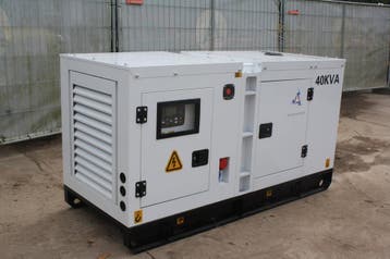 Veiling: Generator Pulseone DC-40GF Diesel 44kVA 2026 Nieuw, Articles professionnels, Machines & Construction | Générateurs, Ophalen