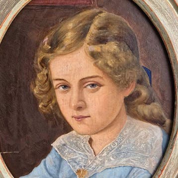 Europese school (XX) - Portrait of a Young Girl