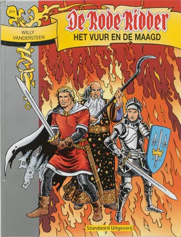 Het vuur en de maagd / De Rode Ridder / 211 9789002219054, Verzenden, Zo goed als nieuw, Willy Vandersteen