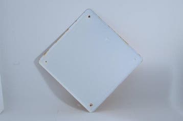 Vintage Japanse emaillen bosbeschermingsbord – Hanrin –