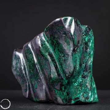 Shattuckiet–Cuprit–Malachiet Vlam – 2,6 kg, Museumstuk van, Verzamelen