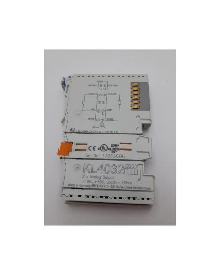 Beckhoff KL4032  Output terminal, Zakelijke goederen, Machines en Bouw | Houtbewerking, Verzenden