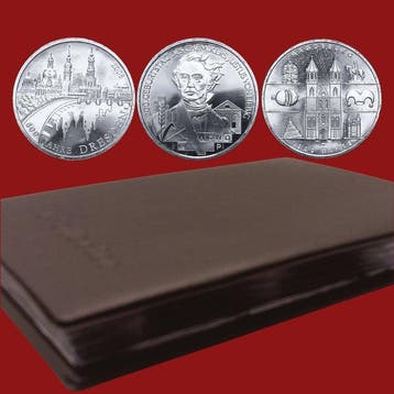 Duitsland. 10 Euro 2002/2010 (24 coins)