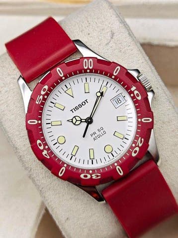 Tissot - PR50 ATOLLO RETRO SLIM DIVER 38mm. - Zonder