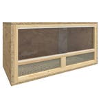vidaXL Terrarium 60x30x30 cm bewerkt hout, Verzenden