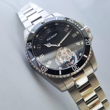 Aesop - TOURBILLON - Diamond - Swiss - Unique Flying Power