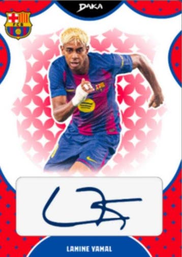 2025/26 DAKA Top Audience Lionel Messi, Lamine Yamal 6 packs