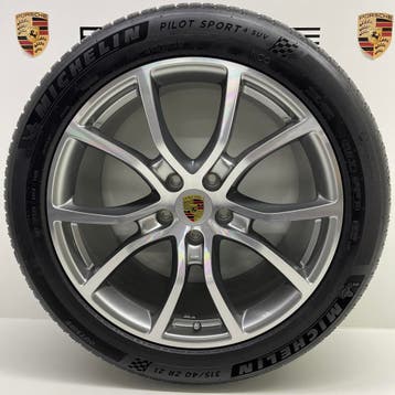 Porsche Cayenne E3 I+II (2024) 21 Exclusive Design velgenset, Auto-onderdelen, Ophalen, Banden en Velgen, Nieuw, 21 inch