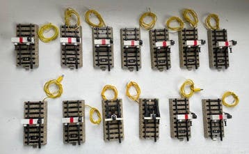 Märklin H0 - 7191 - Modeltreinsporen (13) - M-stop blokspoor, Nieuw