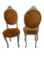 Chaise dappoint (2) - Bois, Velours, Antiquités & Art