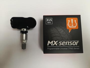 Tire pressure sensor TPMS 315MHz Metal Valve Screw-in 08/12, Ophalen of Verzenden