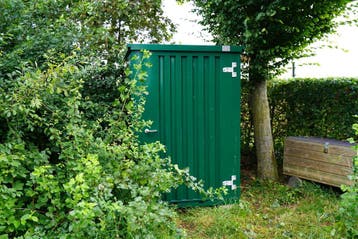 Tuincontainer te koop inclusief stellingset! Op=Op!, 200 tot 400 cm, Tuinhuis, Nieuw, Zonder ramen