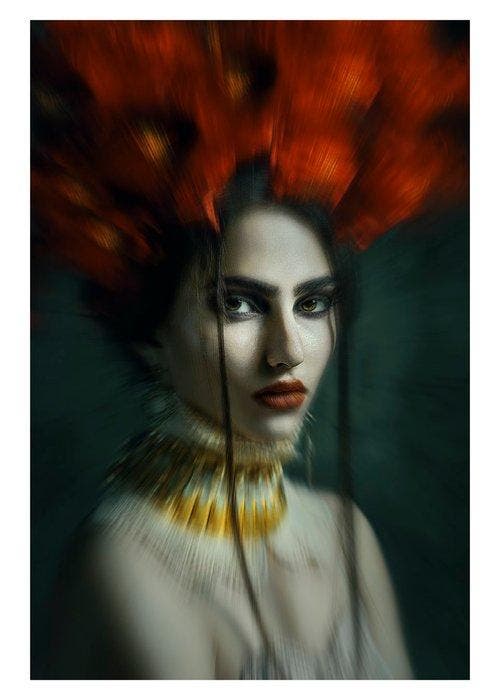 Elena Paraskeva - Rara Bellezza (German Etching) -XL, Antiek en Kunst, Kunst | Designobjecten