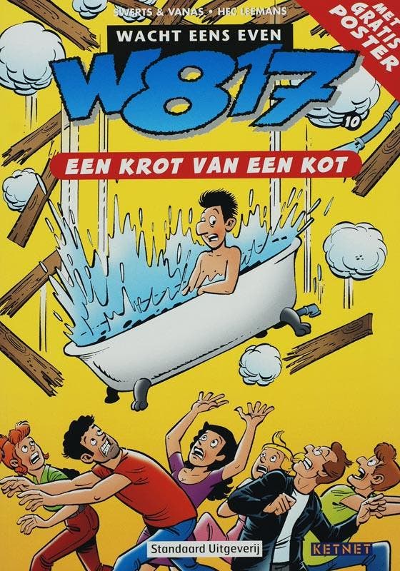 Een krot van een kot / W817 / 10 9789002219153 Hec Leemans, Livres, BD, Envoi