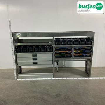 Aluca bedrijfswageninrichting 1990x420x1255mm (2862), Verzenden