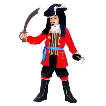 Piraat Kostuum Jongen Met Jabot, Kinderen en Baby's, Carnavalskleding en Verkleedspullen, Verzenden, Nieuw