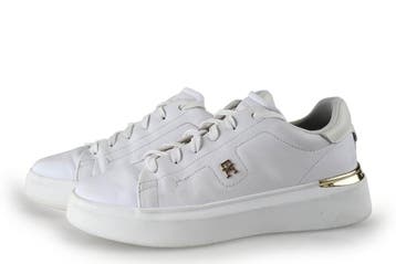 Tommy Hilfiger Sneakers in maat 41 Wit, Verzenden, Wit, Sneakers, Gedragen