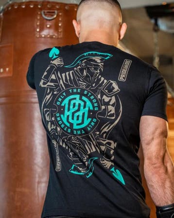 PRIDE or Die Katoenen T-Shirt Only the Strong Zwart, Kleding | Heren, Pride or Die, Verzenden, Zwart, Vechtsport
