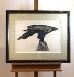 Paul Jouve (1878-1973) - Laigle au sommet du rocher, Antiquités & Art