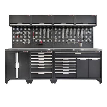 Gereedschapskasten set wandlengte 272 cm. tweedeurs kast,, Ophalen of Verzenden, Nieuw