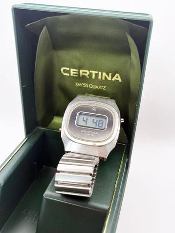 Certina - Quartz LCD Digital – Cal. 778 - Box - Sans prix de