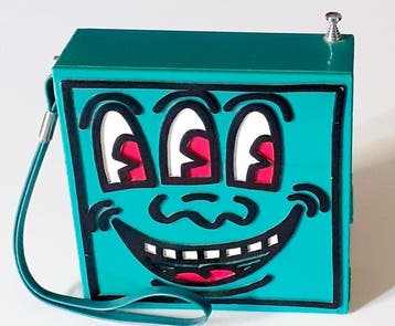 Keith Haring (1958-1990) - Pop Shop NYC - Radio AM/FM -, Antiek en Kunst