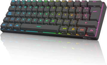 RK61 RGB Keyboard Draadloos | Retour deal | Sla je slag!, Verzenden, Gaming toetsenbord, Nieuw, Draadloos