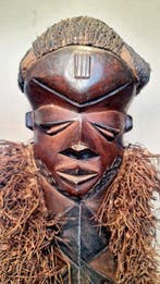 Mask - Pende - Congo - Masker Kiwoyo-Muyombo (Zonder, Antiek en Kunst