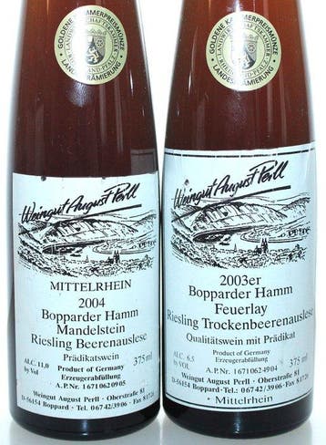 2003 + 2004 Riesling: Trockenbeerenauslese + Beerenauslese -, Nieuw
