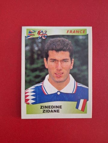 1996, 2000 Panini Euro 96 rookie Francia, Euro 2000 Zinedine