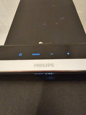 Philips - HTL6140B barre de son ultra-fine 2.1 canaux avec, TV, Hi-fi & Vidéo