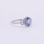 Sans prix de réserve - Bague Platine - 2.00ct. tw. Saphir -