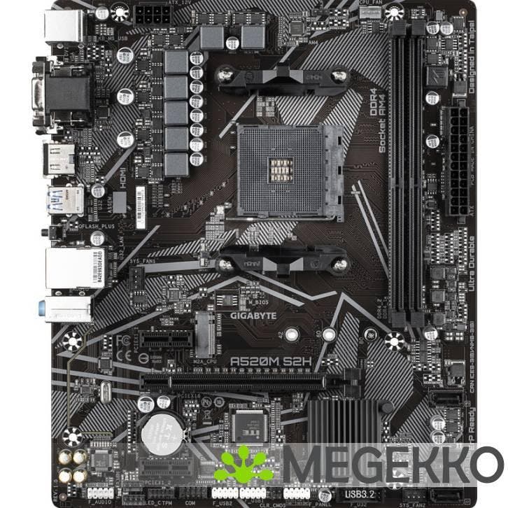 Gigabyte A520M S2H, Computers en Software, Overige Computers en Software, Nieuw, Verzenden