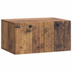 vidaXL Wandmontage TV-kast Oud hout 59,5 x 41 x 30 cm, Verzenden, Nieuw