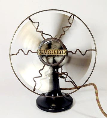 Martinot Elektrische ventilator - Gietijzer - Zeldzame