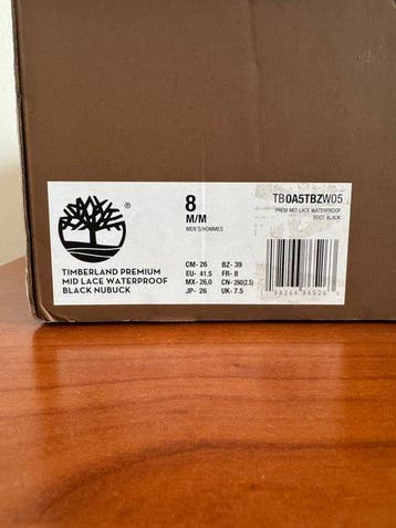 Supreme X Timberland - Sneakers - Maat: EU 41.5 - Nieuw met, Nieuw