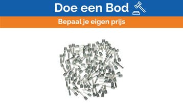 Bieden: Votlica Insulated Wire Ferrule 4/17 Grey Metal 200, Ophalen of Verzenden