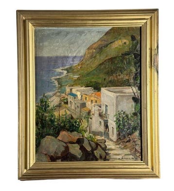 Aldo Buonoconto (XX) - Scorcio di Marina