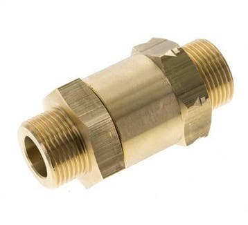 G 3/4 Buitendraad Messing Terugslagklep 0.1-40 bar, Verzenden, Nieuw