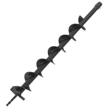 vidaXL Grondboor 80 mm staal, Verzenden, Nieuw
