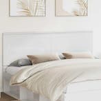vidaXL Hoofdbord Glanzend Wit 100 cm Geconstrueerd hout, Huis en Inrichting, Slaapkamer | Bedden, Verzenden, Nieuw