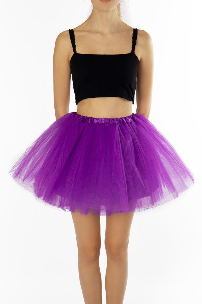 KIMU® Tutu Paars Tule Rokje L XL XXL Paarse Petticoat Rok Da, Kleding | Dames, Carnavalskleding en Feestkleding, Nieuw, Ophalen of Verzenden