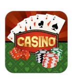 Casino Deurbord 50cm, Verzenden, Nieuw