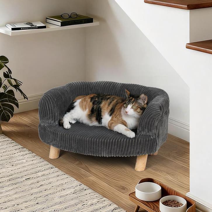 Canapé pour chien et chat - anthracite - 58 x 46 x 33 cm, Huis en Inrichting, Woonaccessoires | Overige, Verzenden
