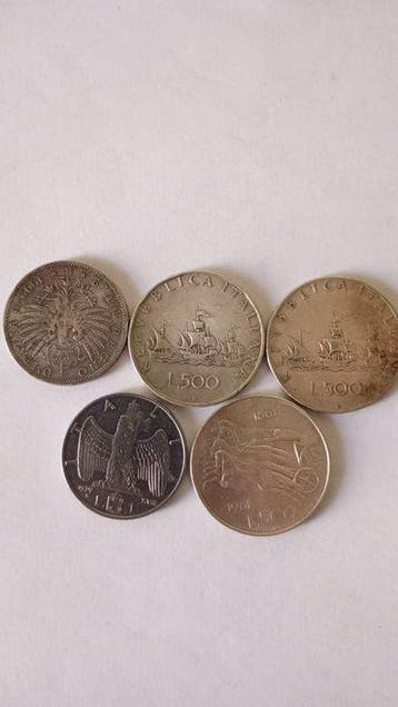 Italië, Vaticaan, San Marino, Polen, Griekenland, Spanje,, Postzegels en Munten