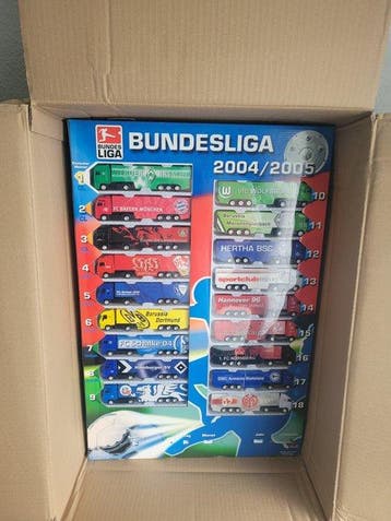 Model vrachtwagen (18) - Bundesliga 2004/2005 Set, Nieuw