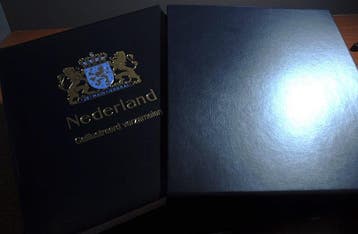 Accessoires Nederland - Een leeg luxe DAVO album, Postzegels en Munten, Gestempeld